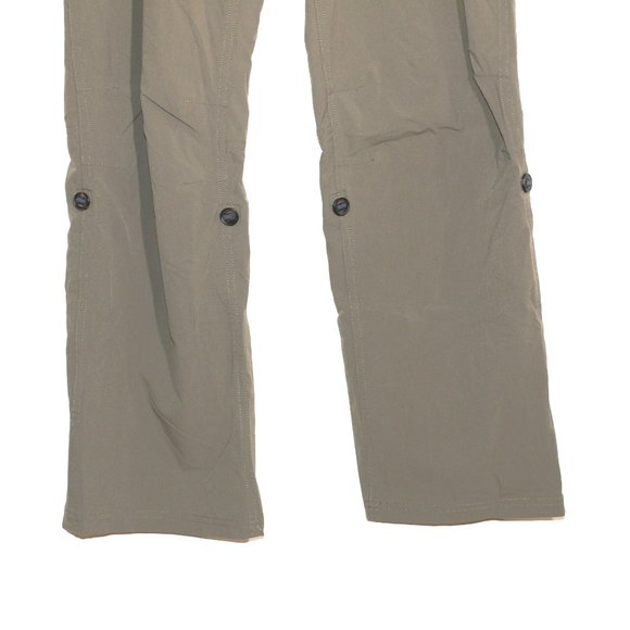 Eastern Mountain Nylon Olive Green Hiking Pants Size 6-R - Picture 4 of 6